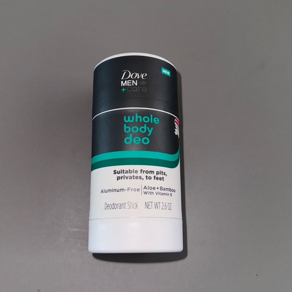Dove Men +Care Whole Body Deo Stick Men's Deodorant, Bamboo & Aloe 2.6 oz